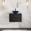Meuble-lavabo mural simple 30 po avec lavabo vasque, robinet-1265156579-1265156605