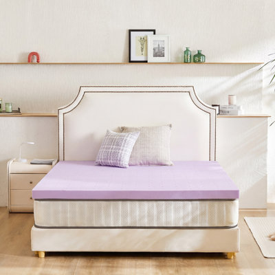 Surmatelas en mousse viscoélastique gélifiée rafraîchissante Molley