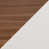 Brown/White