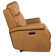MS Vaughn 57.5'' Genuine Leather Rolled Arm Power Reclining Loveseat