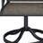 Outdoor Swivel Patio Dining Armchair Metal Frame with Rocking Motion (Set of 2)