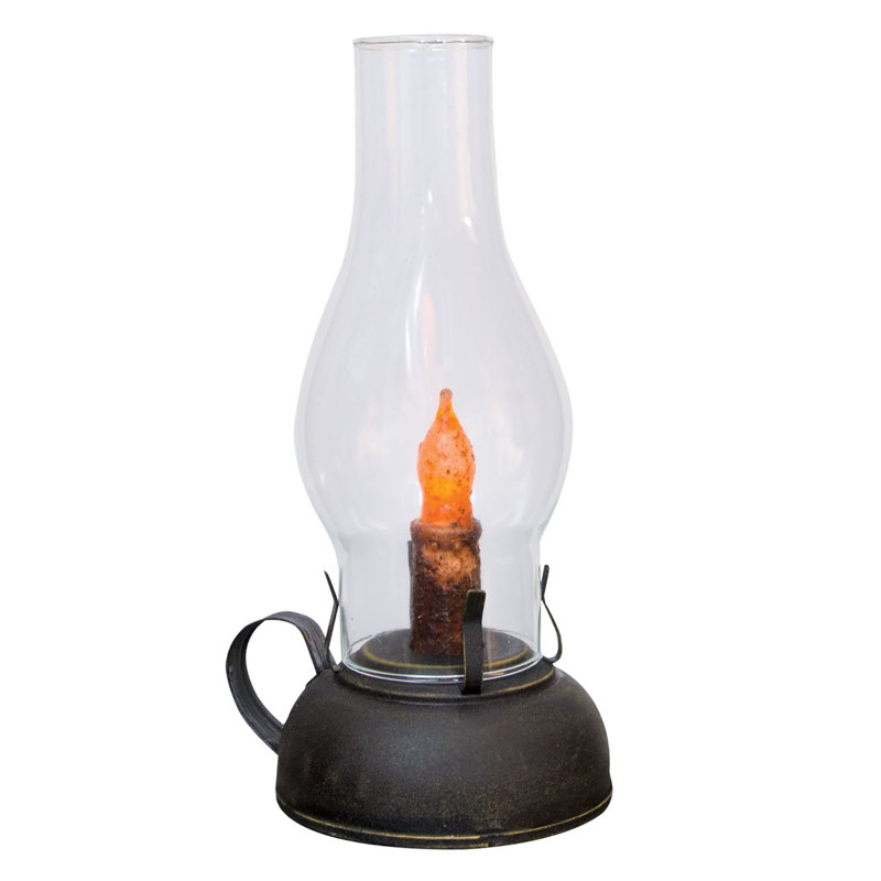 8.75'' H Tabletop Lantern with Candle Included