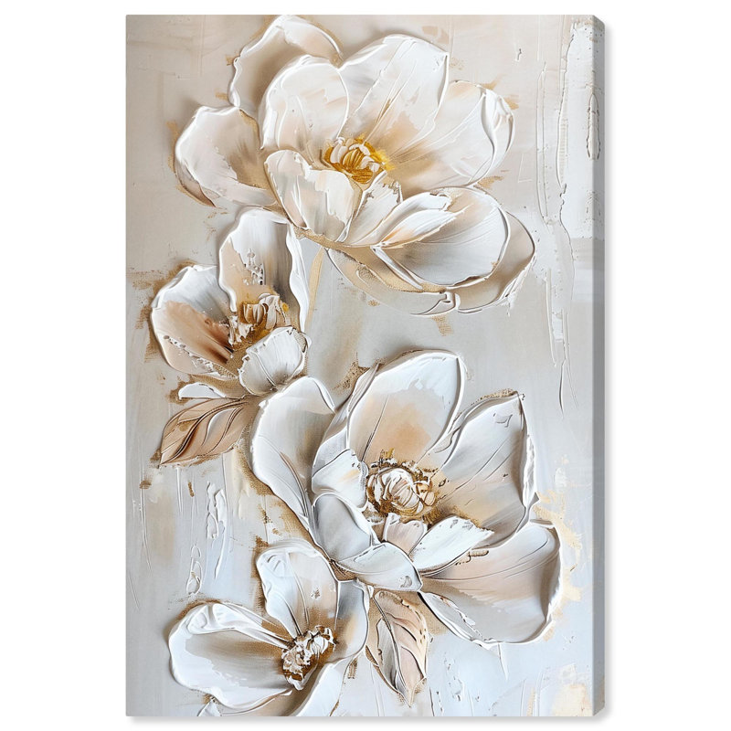 «Lush Floral II» par Art Remedy, H 36 po x l 24 po, Toile tendue