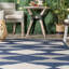 Tapis intérieur / extérieur bleu marine Ashot-1169968649