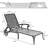 Aluminium Cast Lounge Chair 1Pcs White-12203047