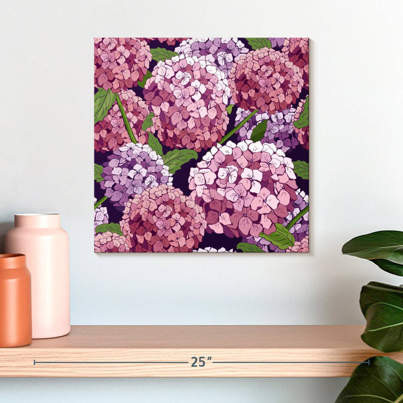 Harnek Pink And Purple Hydrangeas
