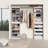 Modular Adjustable 16-Shelf Divided Storage Organizer-122872100