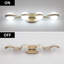 Golden Minimalist LED Bathroom Vanity Light Wall Mounted Decorative Lighting Fixture