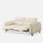 Attalia 74.8-Inch 3D Velvet Fabric Pillow Arm Dual Motor Reclining Sofa with Adjustable Headrest and USB Port-1765748939