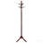 Merlot Coat Rack With Twisted Post