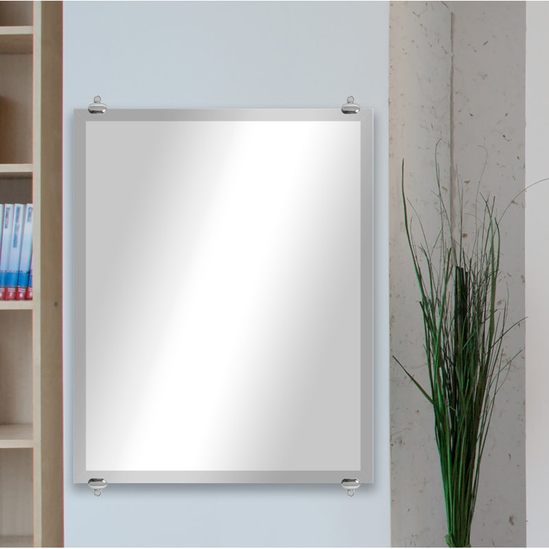 Miroir biseauté sans cadre Mansell, H 36 po x l 26 po