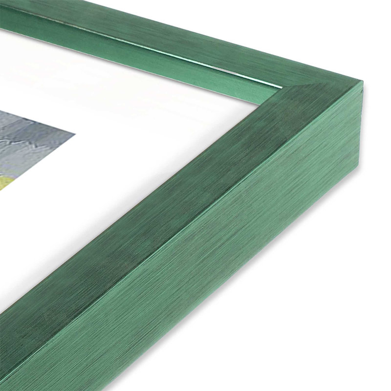 «Irish Coastal Whimsy», impression sur papier par Jan Weiss, Citronnelle, H 12 po x l 15 po x P 1,375 po