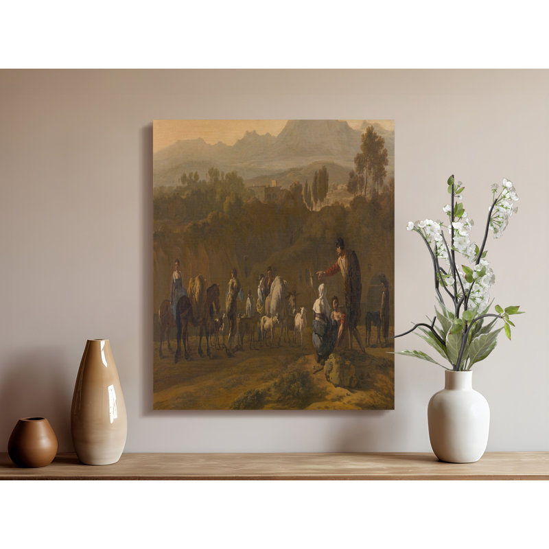 1 Piece Wrapped Canvas Wall Art Set, 152.4 cm H x 50.8 cm W