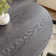 Farmhouse Style Round Barrel Dining Table - Space-Saving Modern Design for Small Spaces