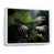 White Floater Framed