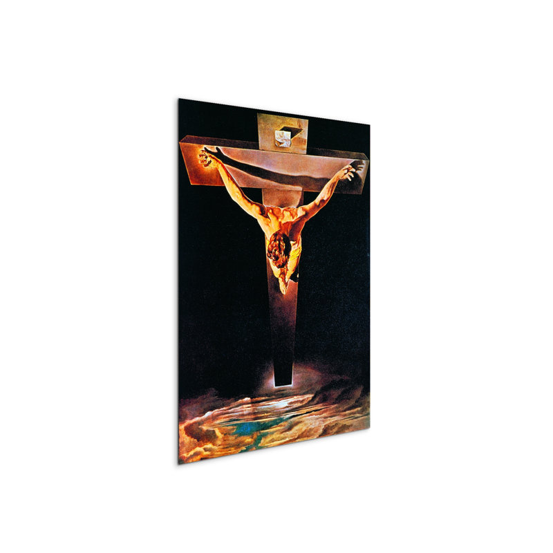 The Sanctification of John through Christ 77.5cm H x 58cm W MetalArt Materic Aluminum Satin Effect, Frameless Panel, Lightweight Ready to Hang