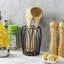 Metal Cylinder Utensil Crock