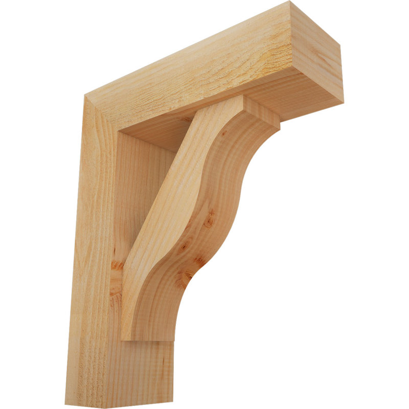 Support Funston Block avec support décalé, 22 X 18, Sapin Douglas de l 6 po (scié brut)