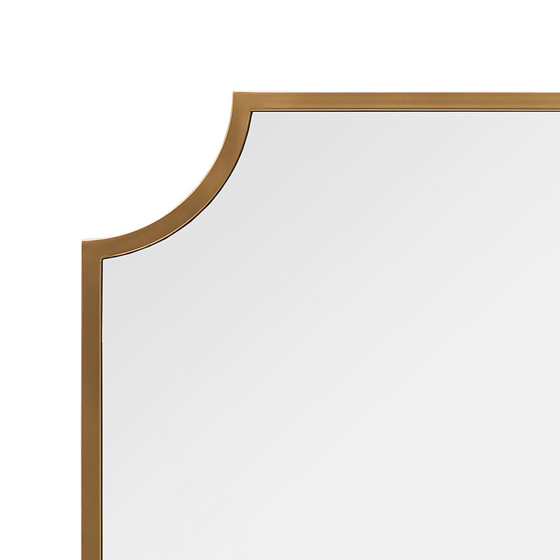 Izeke Iron Flat Wall Mirror