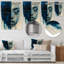Blanc, bleu, astrologie, aventure aérienne, Gémeaux - Astronomie, Gémeaux, art mural, salon-2038166897-2038166903