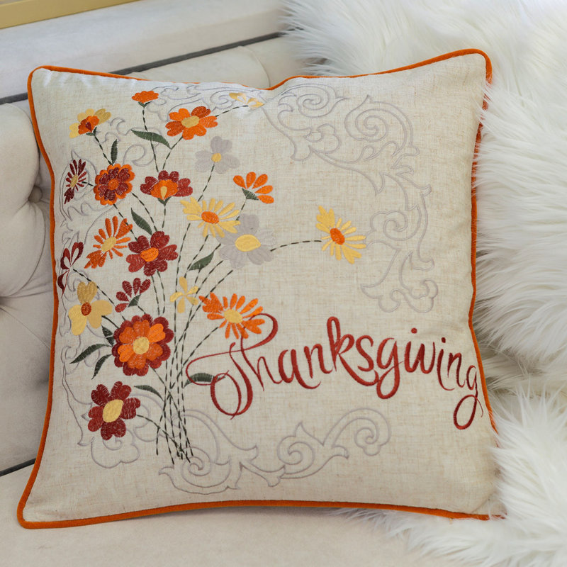 Coussin décoratif Thanksgiving