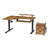 Artee Adjustable L-Shaped Executive Desk