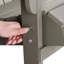 Chaise Adirondack pliante en plastique Henninger-167264798