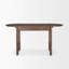 Sohan Dark Brown Elm Wood Oblong Desk
