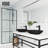 Sottile 18" L x 13" W x 4" H Rectangular Glass Vessel Bathroom Sink with 10" H Faucet-99843980