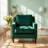 Christopher Knight Home 30.75" W x 33.5" D x 33.75" H Velvet Accent Club Chair