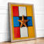 Starfish On Grid Geometric - Print-1589608594-1589608595