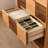 Simple Checkerboard Solid Wood Accent Chest
