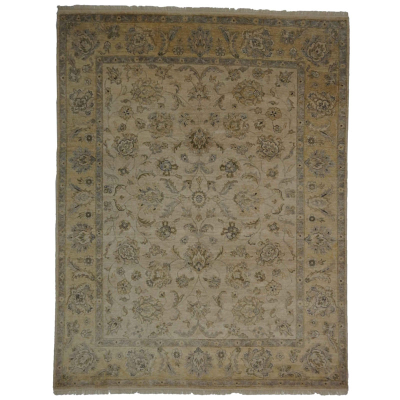 Oriental Area Rug in Ivory