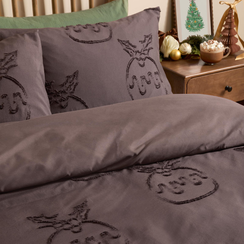 Pudding Tufted Soft Touch Duvet Cover Set