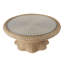 Flora  Rattan Scalloped Coffee Table