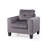 Caceres Velvet Armchair-27099357