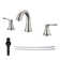 Widespread 2-handle Bathroom Faucet with Drain Assembly