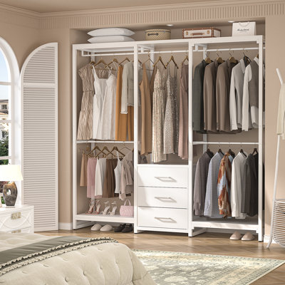 Natalita 39.5'' - 65.5" W Closet System