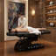 Upholstered Massage Chair-1963284009