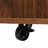 Elviera Multi-Functional Lift-Top Coffee Table With Hidden Storage, 4 Stools, And Lockable Wheels-117215810