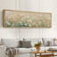 «Beige Green Blossom Wildflowers», art mural printanier, impression numérique sur toile giclée sur toile-111652417-111652418