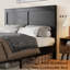 Base de lit, structure de lit plateforme en bois massif industriel, support de lattes en bois silencieux, grand espace de rangement sous le lit, aucun sommier requis, assemblage facile, base de lit robuste pour la chambre à coucher (sans matelas)-1674344452-1674344568