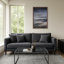 Impression sur toile encadrée «Dark Seascape Impression» par Yuli Saputra
