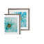 « bold blue », ensemble de 2 reproductions encadrées-27609815