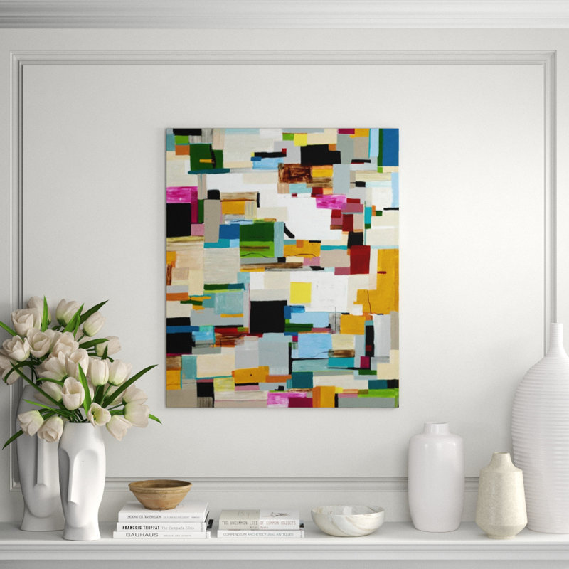 Color Quilt Print by Barclay Butera, 43" H x 36" W, Outdoor