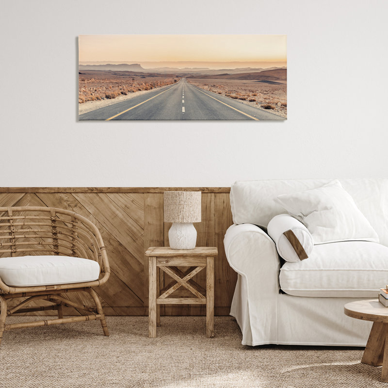 «Desert Road at Sunset», conception par Assaf Frank, H 20 po x l 48 po
