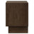 2-drawer Nightstand Bedside Table Warm Brown