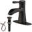 Single-handle Bathroom Faucet with Drain Assembly-64600861
