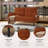 UNITED WE WIN Corduroy Fabric, Comfortable Monochrome Double Sofa, Suitable For Living Rooms And Bedrooms-117067754