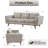 Estes Inayat 84'' Upholstered Sofa-1858983427
